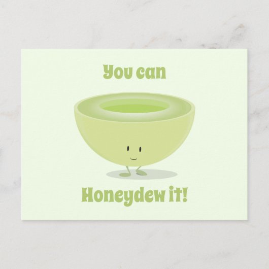 Postkarte der Blatthonig-Ermutigungs-| (Vorderseite)