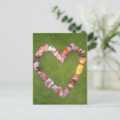 Postkarte der Blume (Stehend Vorderseite)