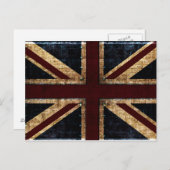Postkarte der britischen Grunge (Vorne/Hinten)