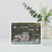 Postkarte der Britischen Jungferninseln (Stehend Vorderseite)