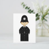Postkarte der britischen Polizei (Stehend Vorderseite)