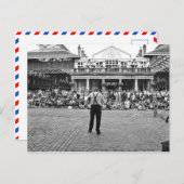 Postkarte "Der Clown" (Vorne/Hinten)