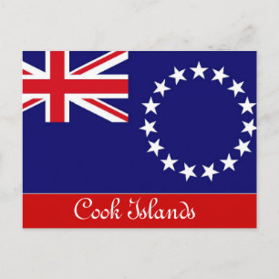 Postkarte der Cookinseln