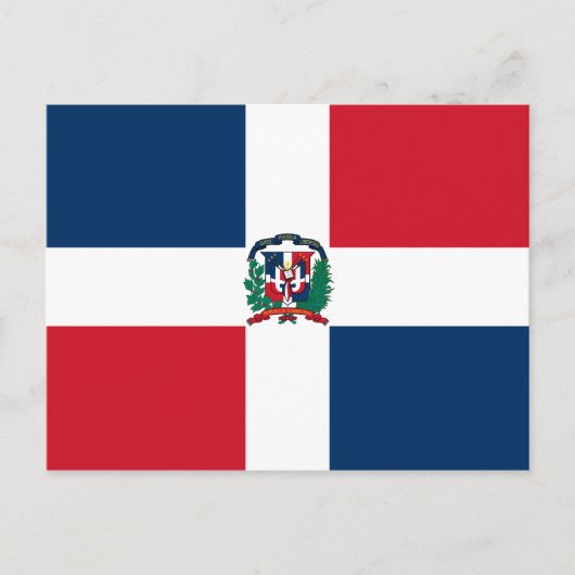 Postkarte der Dominikanischen Republik (Vorderseite)