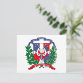 Postkarte der Dominikanischen Republik (Stehend Vorderseite)