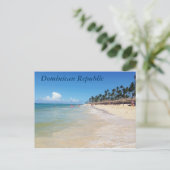 Postkarte der Dominikanischen Republik (Stehend Vorderseite)