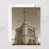 Postkarte der Dominikanischen Republik Santiago (Vorne/Hinten)