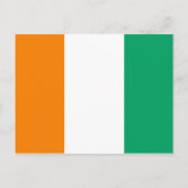 Postkarte der Elfenbeinküste (Vorderseite)