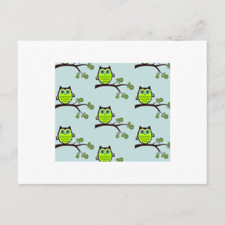 Postkarte der Eule