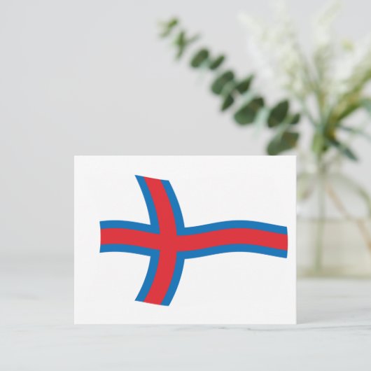 Postkarte der Färöer (Stehend Vorderseite)