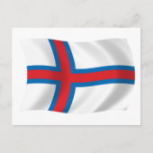 Postkarte der Färöer (Vorderseite)