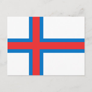 Postkarte der Färöer