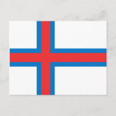 Postkarte der Färöer (Vorderseite)