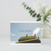Postkarte der Färöer (Stehend Vorderseite)