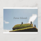 Postkarte der Färöer (Vorderseite)