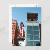 Postkarte der Feuerstelle (Vorne/Hinten)