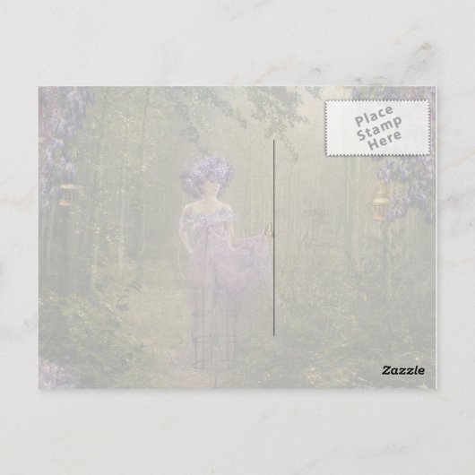 Postkarte der Frühjahrskollektion (Rückseite)