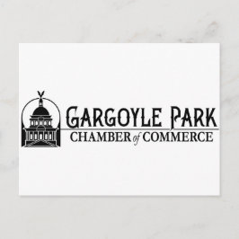 Postkarte der Gargoyle Park Chamber of Commerce