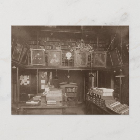 Postkarte der Gebührenstelle (Vorderseite)