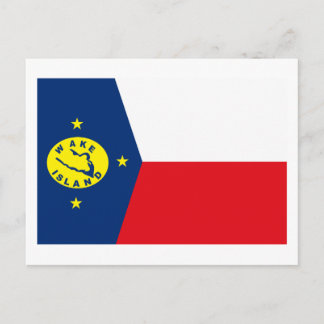 Postkarte der geweckt Inseln