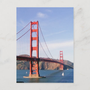 Postkarte der Golden Gate Bridge