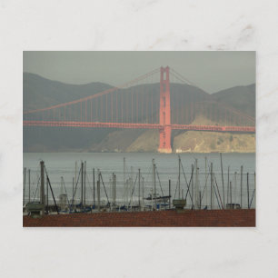 Postkarte der Golden Gate Bridge