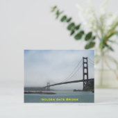 Postkarte der Golden Gate Bridge an einem schönen (Stehend Vorderseite)