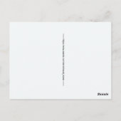 Postkarte der Golfplätze Schottlands (Rückseite)