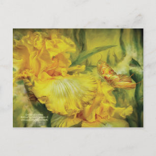 Postkarte der Göttin des Sommers