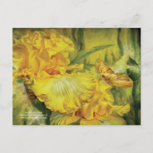 Postkarte der Göttin des Sommers (Vorderseite)