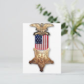 Postkarte der Großen Armee der Republik (Stehend Vorderseite)