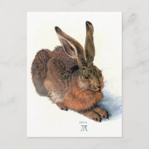 Postkarte: Der Hase Postkarte