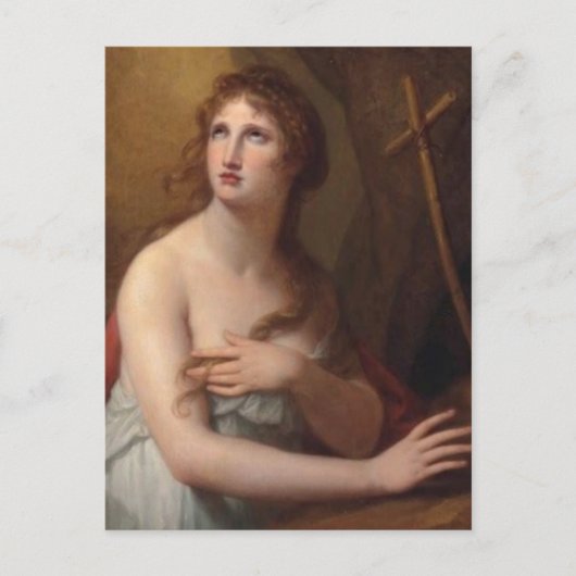 Postkarte der Heiligen Maria Ägyptens (Vorderseite)