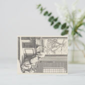 Postkarte der heiligen Masse (Stehend Vorderseite)