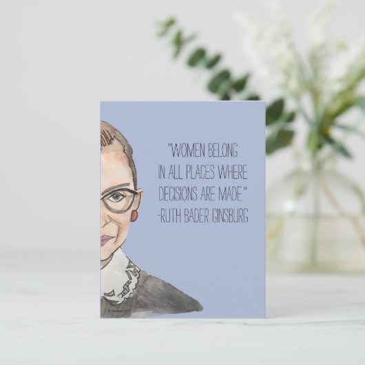 Postkarte der Hintermänner - RBG (Stehend Vorderseite)