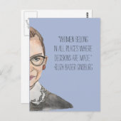 Postkarte der Hintermänner - RBG (Vorne/Hinten)