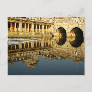 Postkarte der historischen Stadt Bath