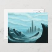 Postkarte der Ikéowissenschaften/Fantasie (Vorne/Hinten)