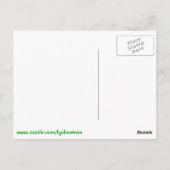 Postkarte der irischen Flagge (Rückseite)