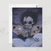 Postkarte der Kantenhandschuhe (Vorne/Hinten)