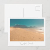 Postkarte der Kapstadt Tafelberg (Vorne/Hinten)