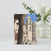 Postkarte der Kathedrale von Havanna, Havanna, Kub (Stehend Vorderseite)