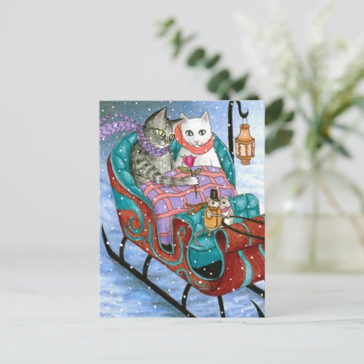 Postkarte der Katze 436 (Stehend Vorderseite)