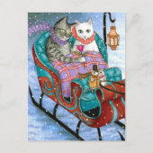 Postkarte der Katze 436 (Vorderseite)