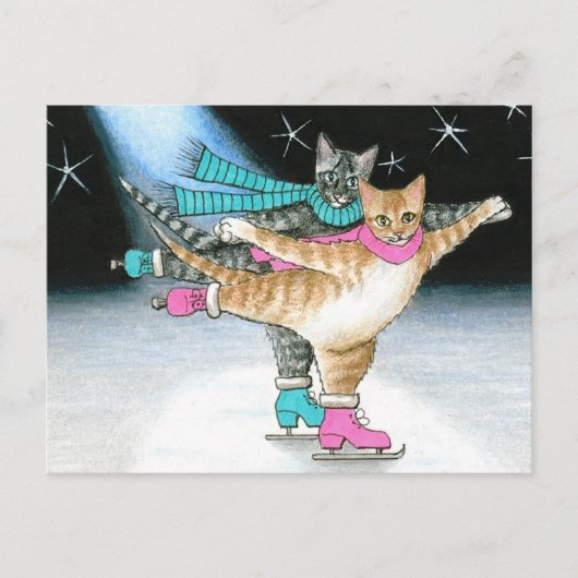 Postkarte der Katze 437 (Vorderseite)