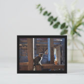 Postkarte der Katze. Denis. (Stehend Vorderseite)