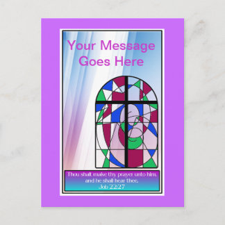 Postkarte der Kirche