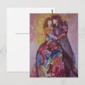 Postkarte "Der König und ich" (Vorne/Hinten)