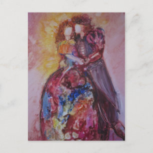 Postkarte "Der König und ich"