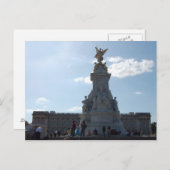 Postkarte der Königin (Vorne/Hinten)